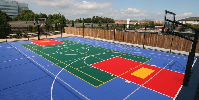 Ae Basketball Grid Court (PP Tiles)